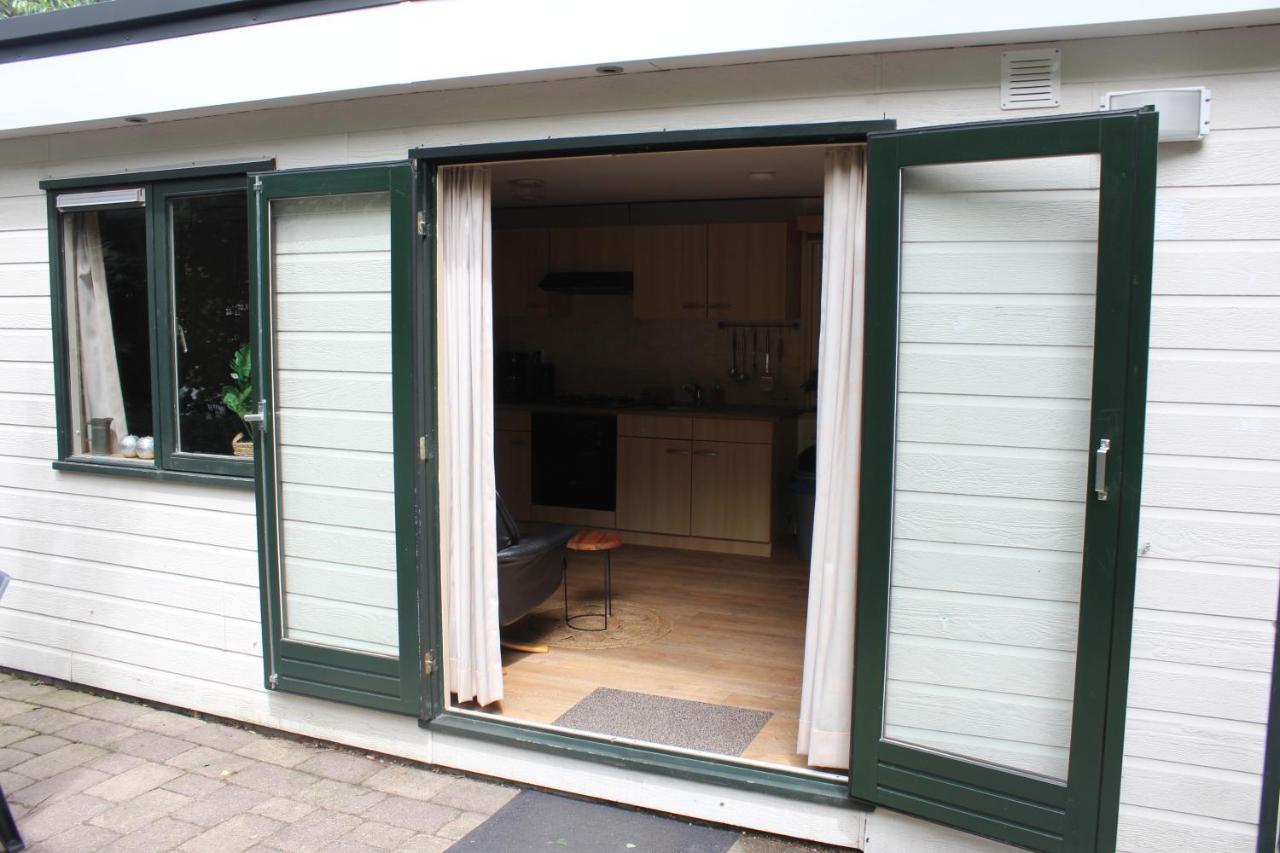 הוילה Sfeervolle Chalet Met Terras, H14 De Veldkamp, Epe, Voor 4 Personen מראה חיצוני תמונה
